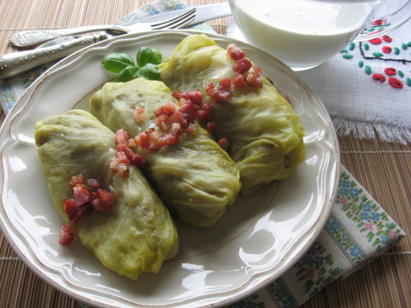Kresowe gołąbki z ziemniakami