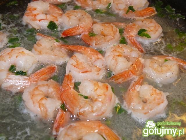 Krewetki czosnkowe Krewetki czosnkowe