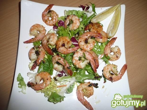 Krewetki na sałacie 2 Krewetki na sałacie 2