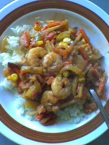 Krewetki - orientalnie