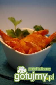 Krewetki pieczone w cieście 