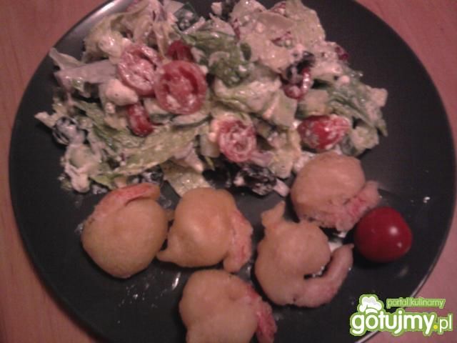 Krewetki w cieście piwnym 2 Krewetki w cieście piwnym 2