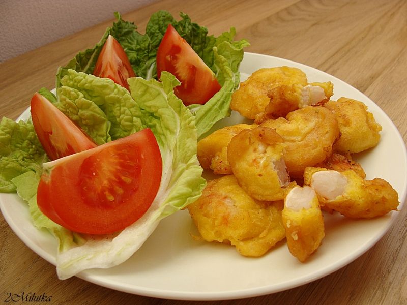 Krewetki w marynacie z imbiru pieczone w cieście Krewetki w marynacie z imbiru pieczone w cieście