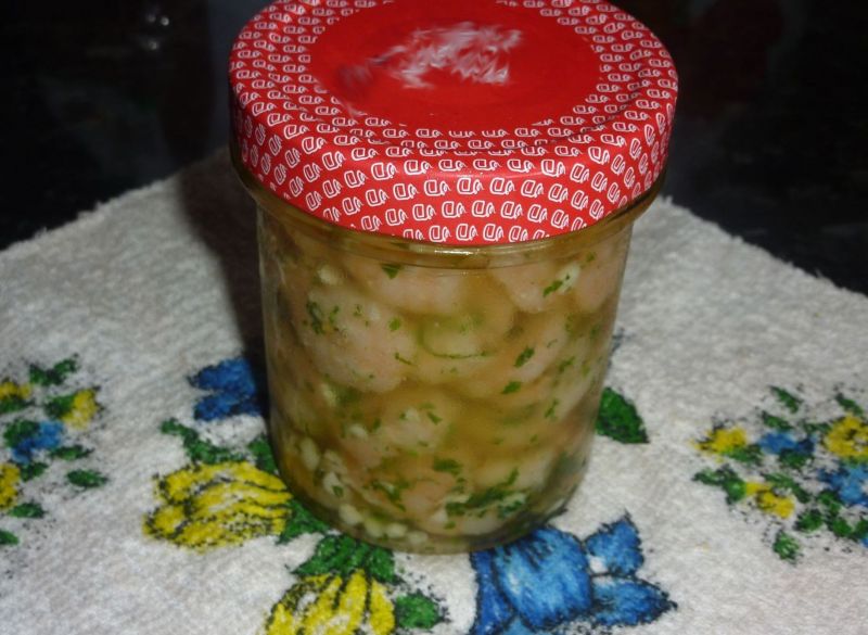 Krewetki w oleju z czosnkiem na ostro Krewetki w oleju z czosnkiem na ostro