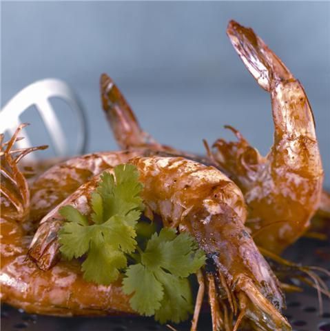 Krewetki w słodkim sosie chilli