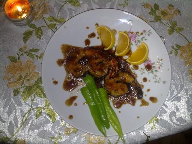 Krewetki w sosie Tao Tao z Brandy