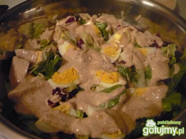 Krewetkowa wariacja na sałacie