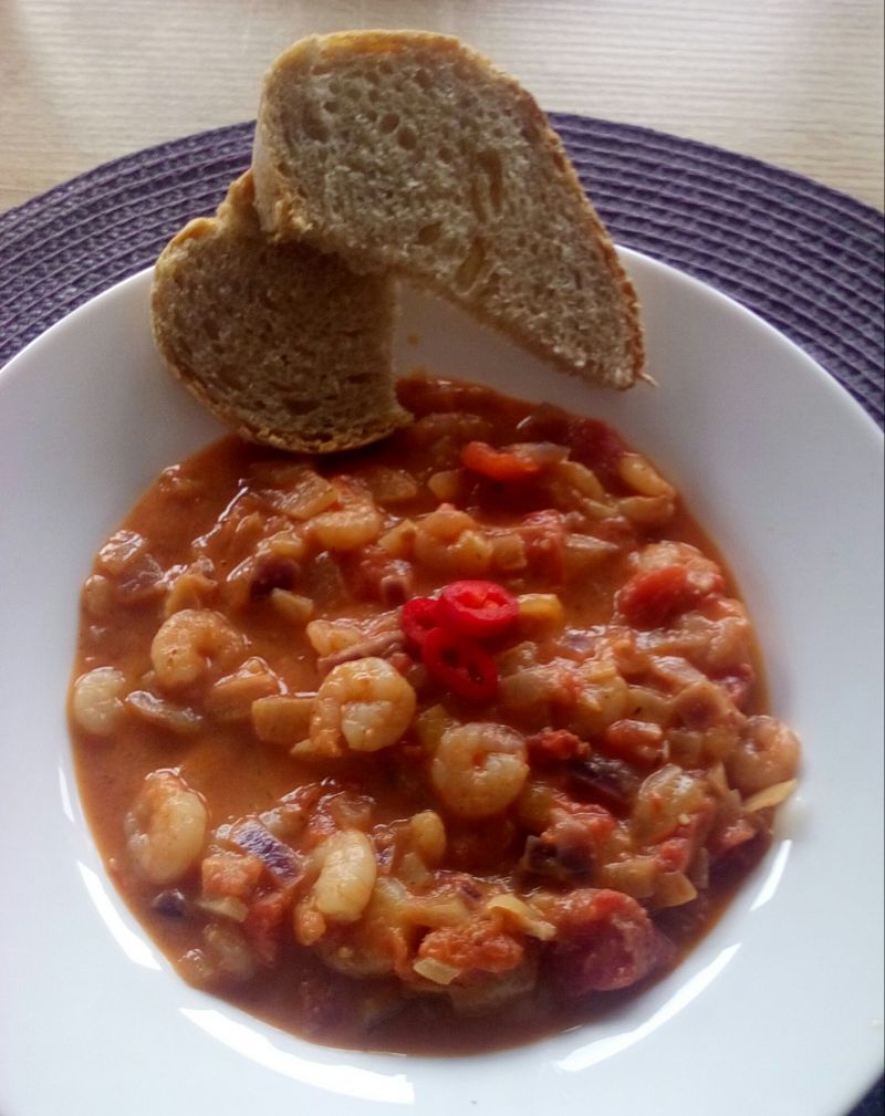 Krewetkowe curry Krewetkowe curry