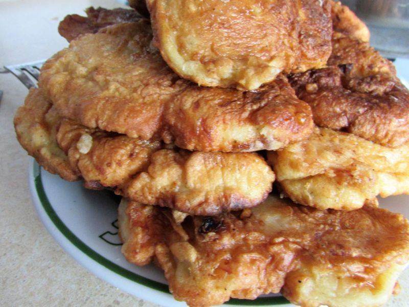 Krojone filety w lanym cieście