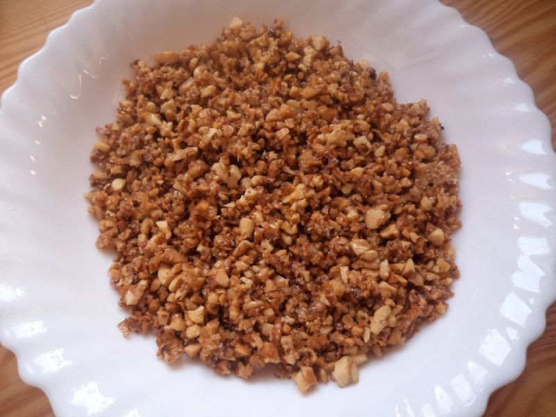 Krokant z orzechów włoskich