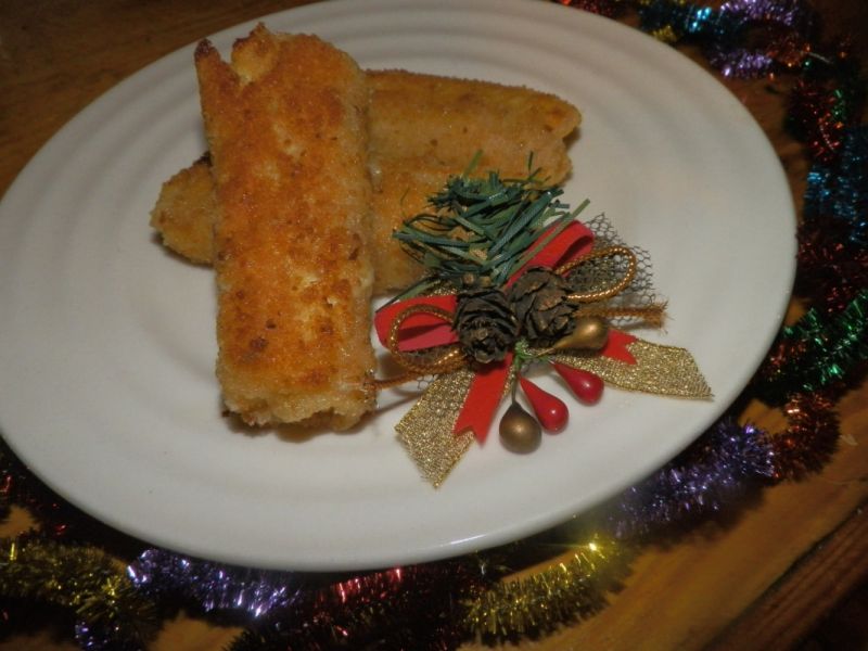 Krokieciki z serem z chleba tostowego