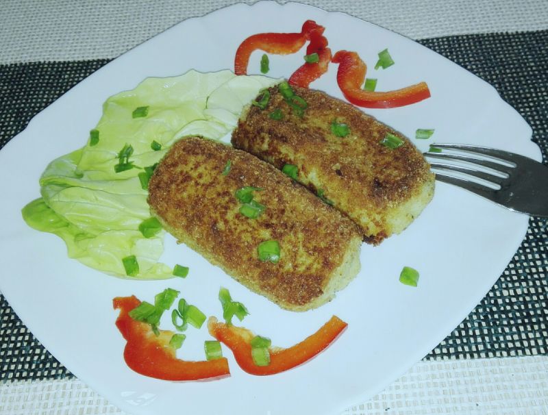 Krokieciki z ziemniakami i serem