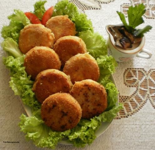 Krokiety w waflach wg Buni :