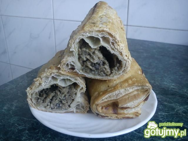 Krokiety z ciasta francuskiego Krokiety z ciasta francuskiego