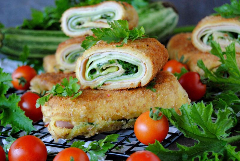 Krokiety z cukinią Krokiety z cukinią