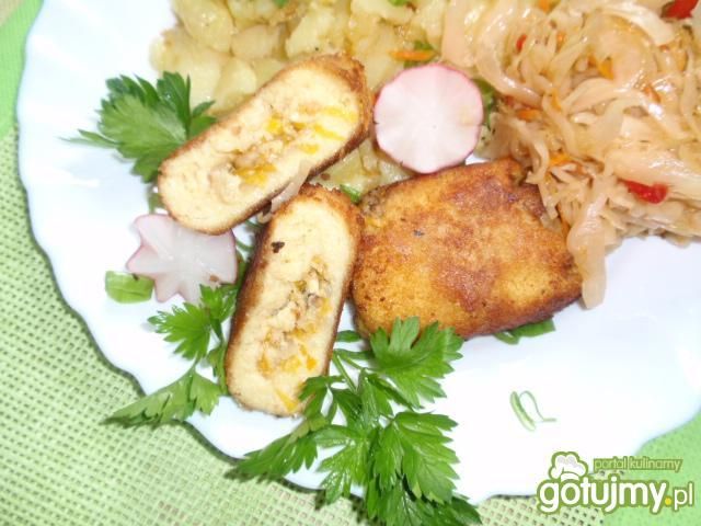 Krokiety z dynią i orzechami