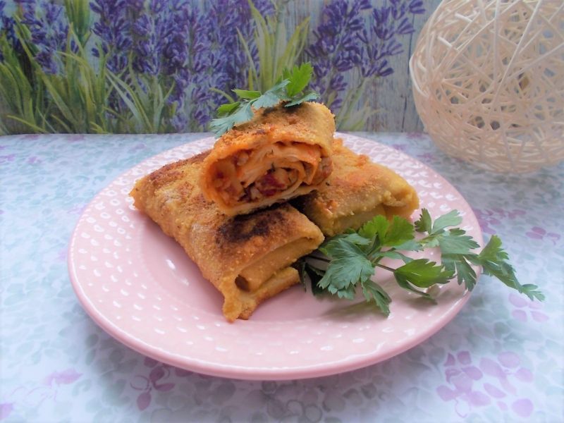 Krokiety z farszem bolońskim