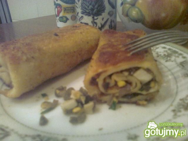 krokiety z farszem pieczarkowo-jajecznym krokiety z farszem pieczarkowo-jajecznym