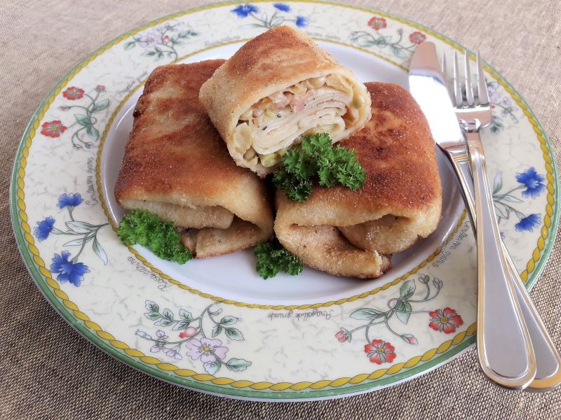 Krokiety z fasolką szparagową Krokiety z fasolką szparagową