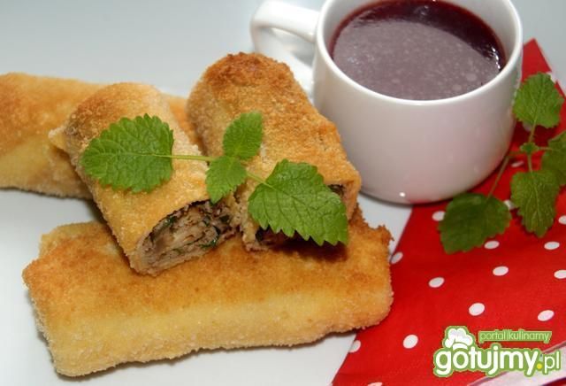 Krokiety z gotowaną wołowiną i cebulą  Krokiety z gotowaną wołowiną i cebulą