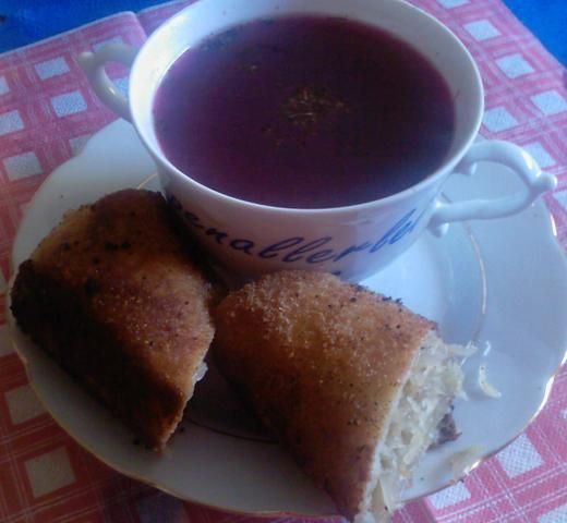 Krokiety z kapustą i grzybami