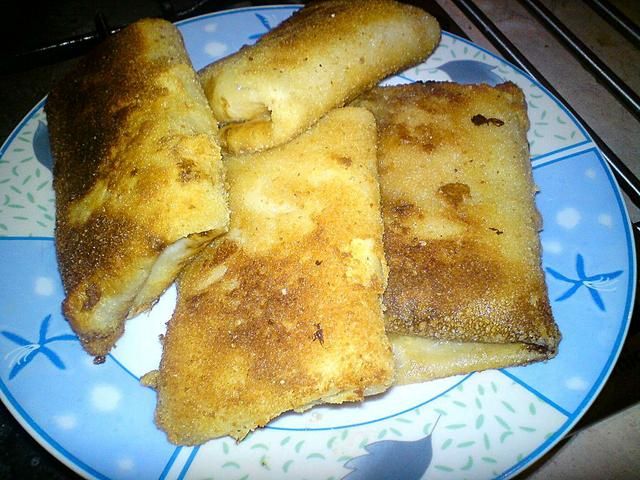 Krokiety z kapustą i grzybami.