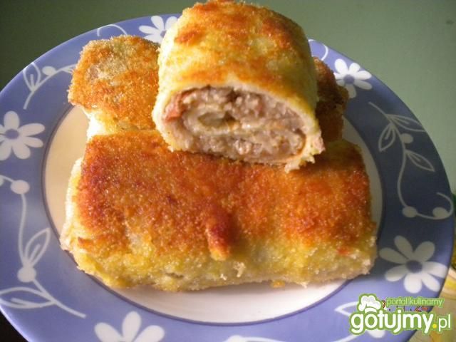 krokiety z kapustą i pieczarkami krokiety z kapustą i pieczarkami