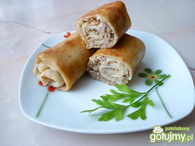 Krokiety z mięsem i pieczarkami  Krokiety z mięsem i pieczarkami