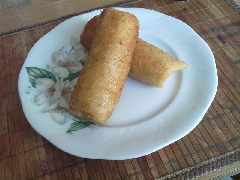 Krokiety z mięsem i pietruszką