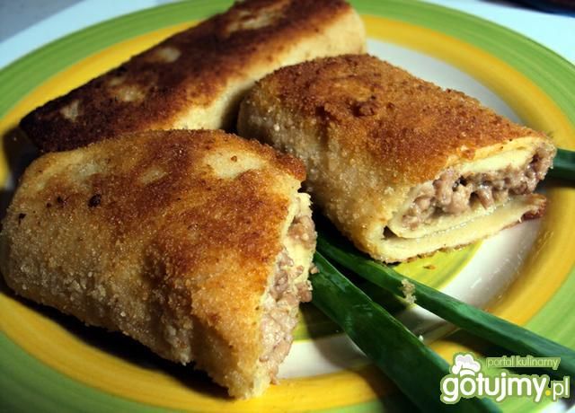 Krokiety z mięsem mielonym Krokiety z mięsem mielonym