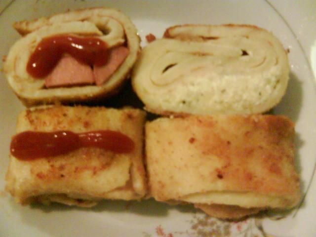 Krokiety z nalesników Krokiety z nalesników