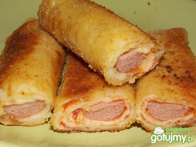 Krokiety z parówką 2