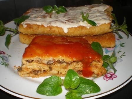 Krokiety z pieczarkami i pomidorami Krokiety z pieczarkami i pomidorami