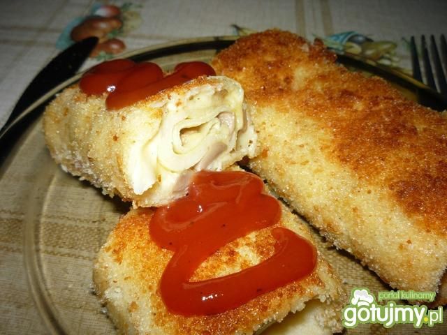 Krokiety z pieczarkami i z serem Krokiety z pieczarkami i z serem