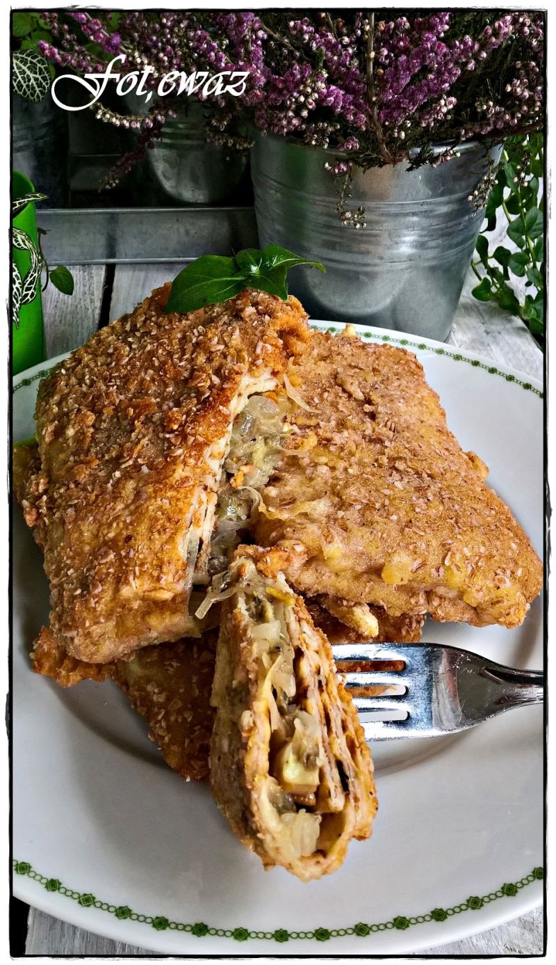 Krokiety z prawdziwkami i kapustą Krokiety z prawdziwkami i kapustą