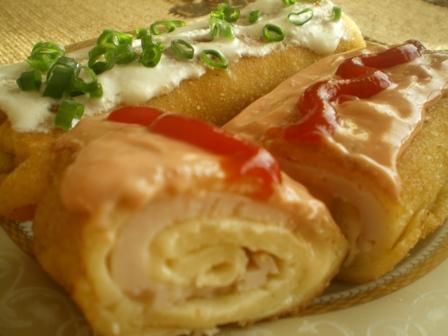 Krokiety z serem i szynką Krokiety z serem i szynką