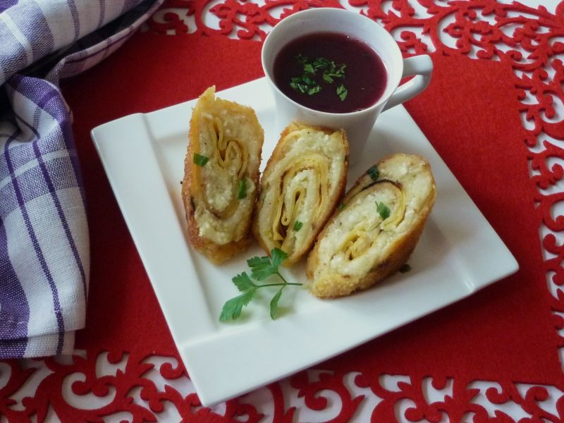 Krokiety z ziemniakami i serem