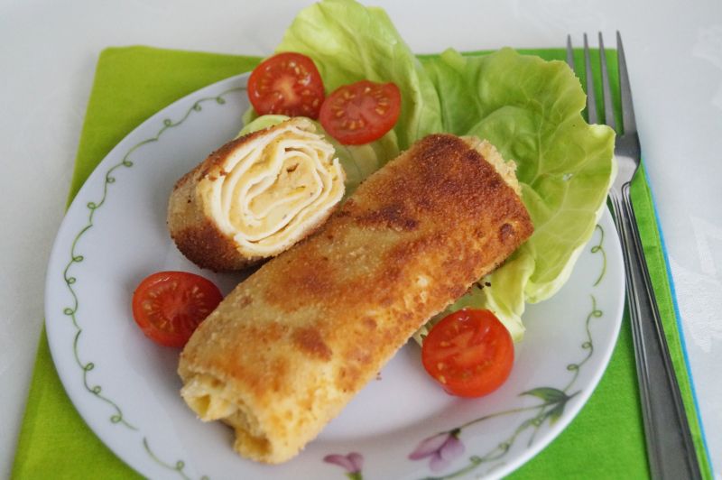 Krokiety z ziemniakami i soczewicą