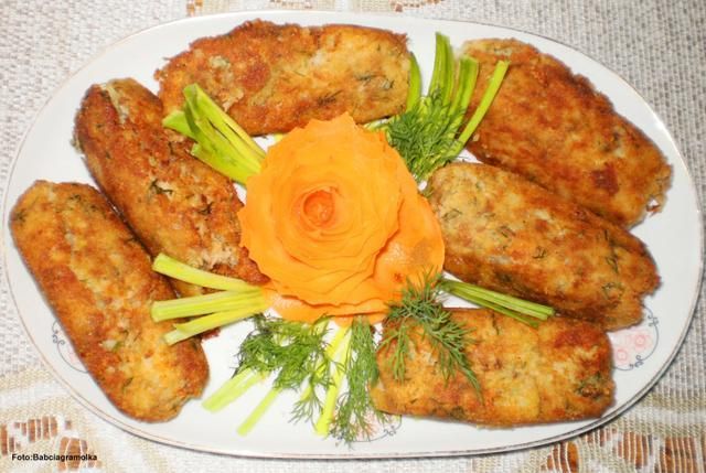 Krokiety ziemniaczano-tuńczykowe : Krokiety ziemniaczano-tuńczykowe :