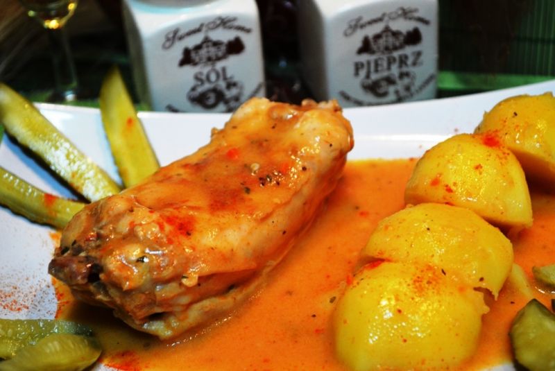 Królik na pomidorową nutę  Królik na pomidorową nutę