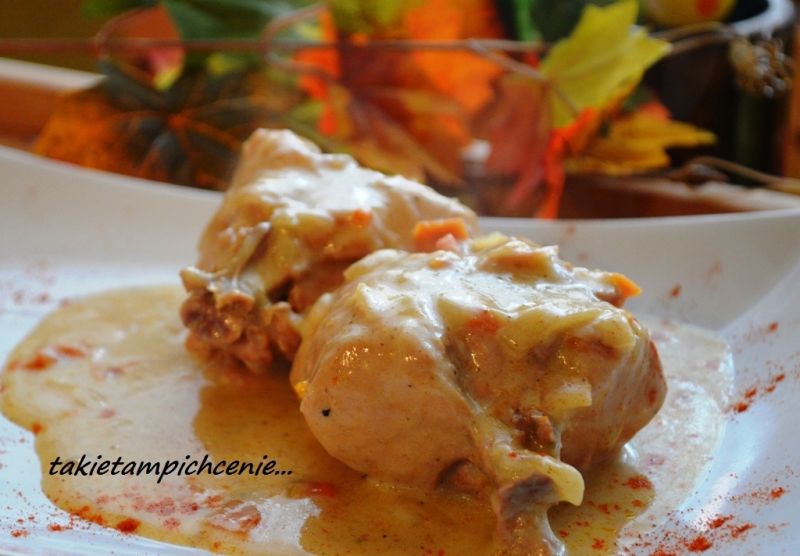 Królik w aromatycznym sosie 