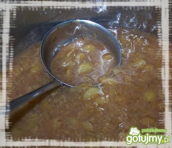 Krótko smażony dżem agrestowy Krótko smażony dżem agrestowy