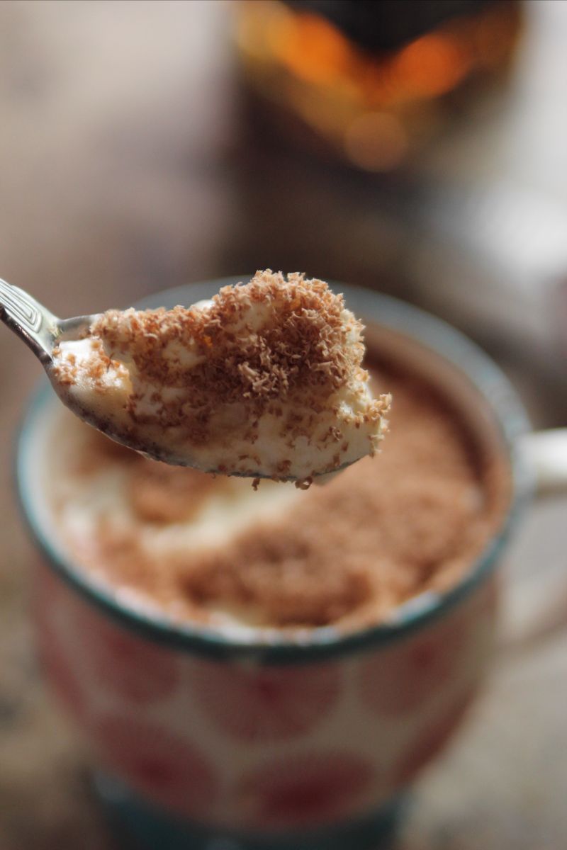 Krówkowa kawa z whiskey