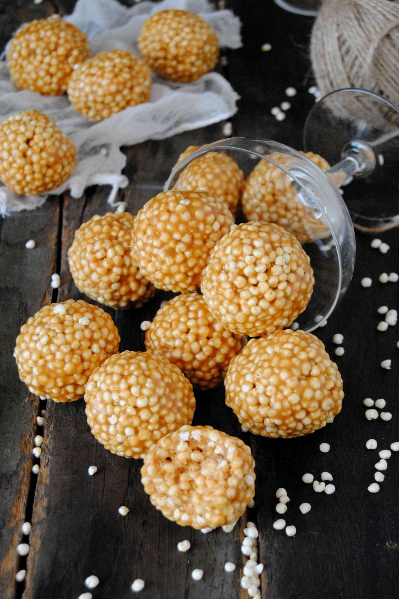 Krówkowe kulki z prosem Krówkowe kulki z prosem