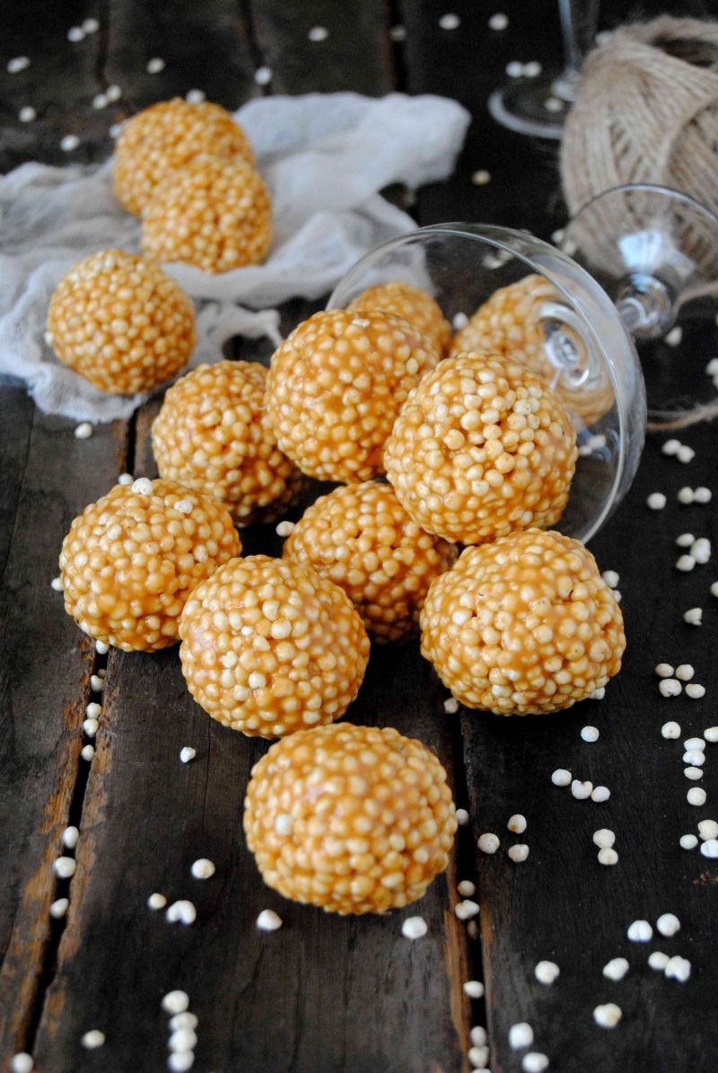 Krówkowe kulki z prosem Krówkowe kulki z prosem