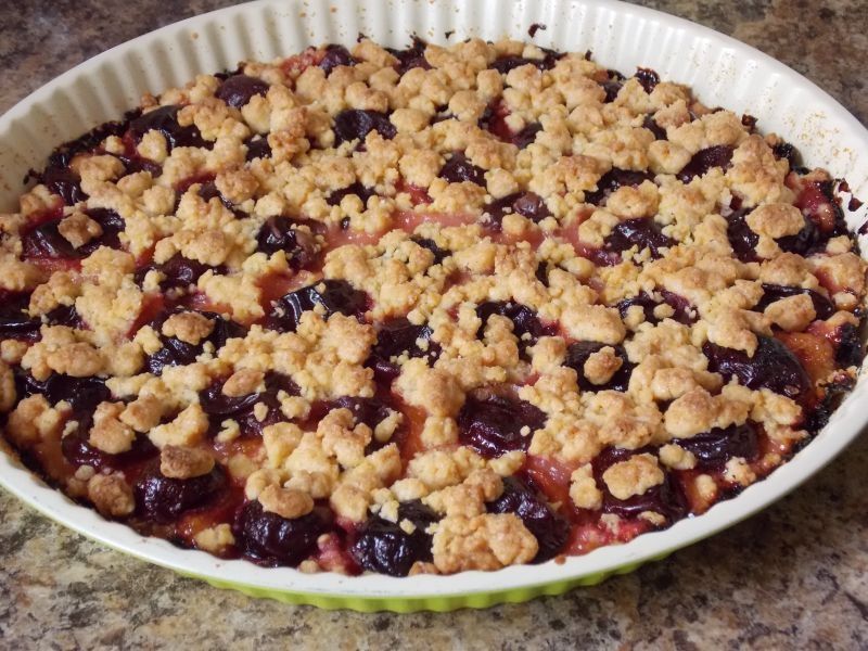 Krucha tarta ze śliwkami Krucha tarta ze śliwkami