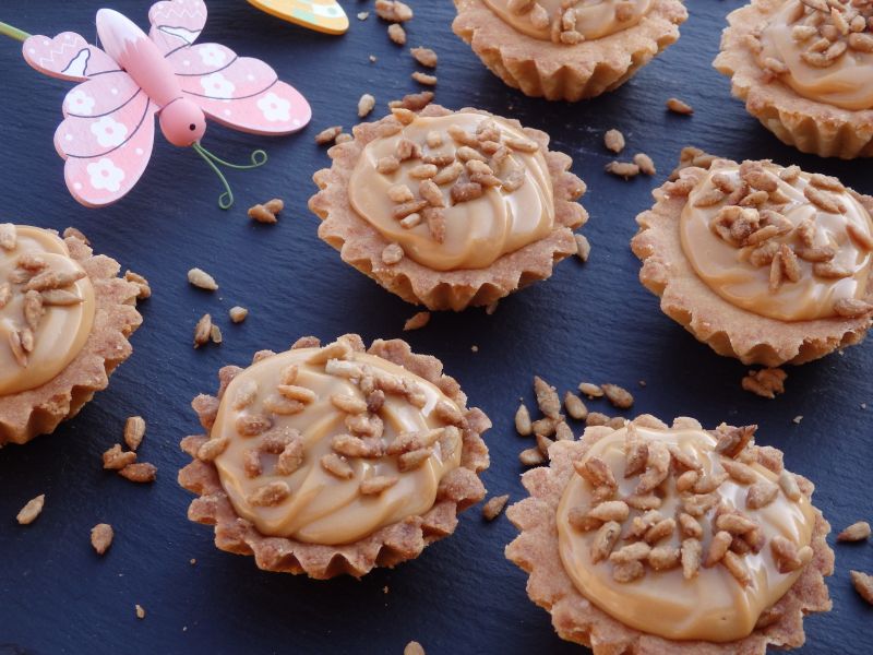 Kruche babeczki z kajmakiem Kruche babeczki z kajmakiem