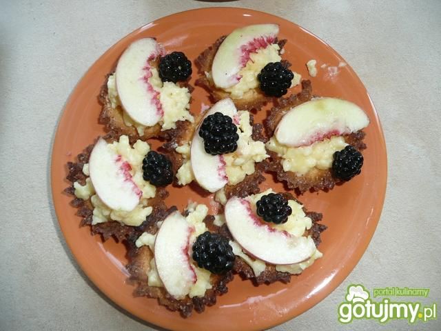 kruche babeczki z owocami kruche babeczki z owocami