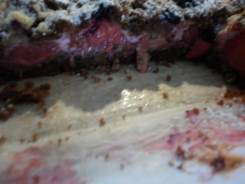 Kruche borówkowo-truskawkowe z migdałową mąką Kruche borówkowo-truskawkowe z migdałową mąką