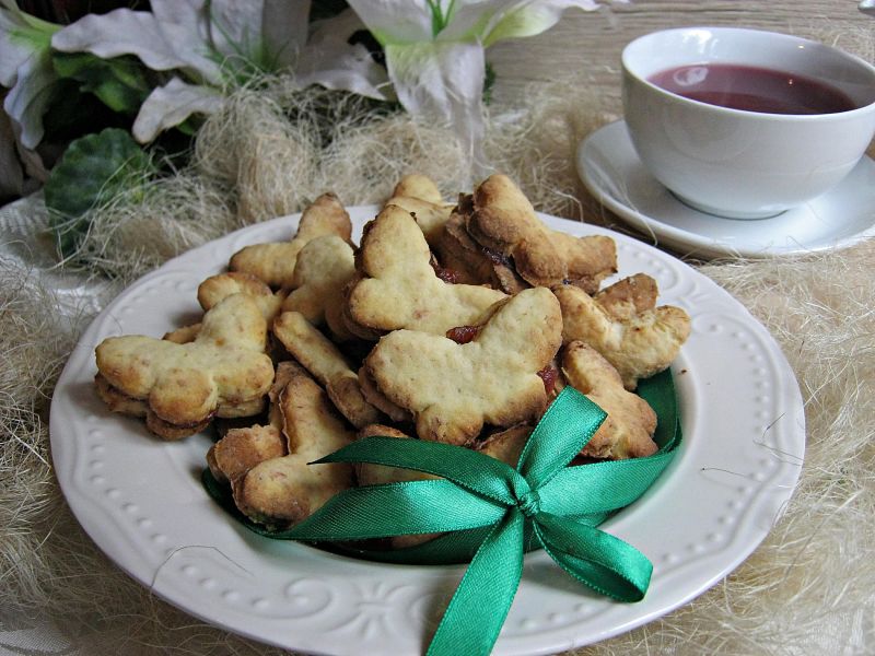 Kruche ciasteczka kokosowe Kruche ciasteczka kokosowe